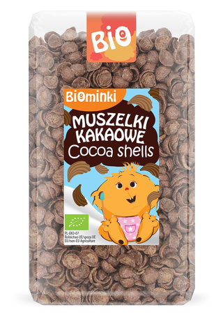 MUSZELKI KAKAOWE BIO 300 g - BIOMINKI