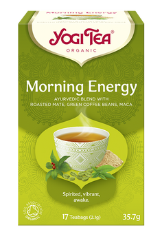 HERBATKA PORANNA ENERGIA (MORNING ENERGY) BIO (17 x 2,1 g) 35,7 g - YOGI TEA