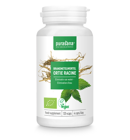 POKRZYWA KORZEŃ BIO (210 mg) 120 KAPSUŁEK - PURASANA