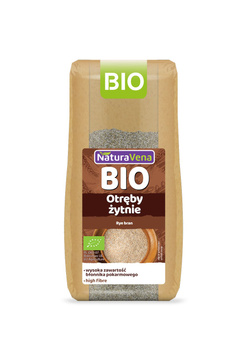 OTRĘBY ŻYTNIE BIO 200 g - NATURAVENA