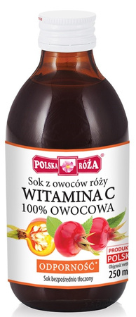 SOK Z RÓŻY NFC NA ODPORNOŚĆ 250 ml - POLSKA RÓŻA