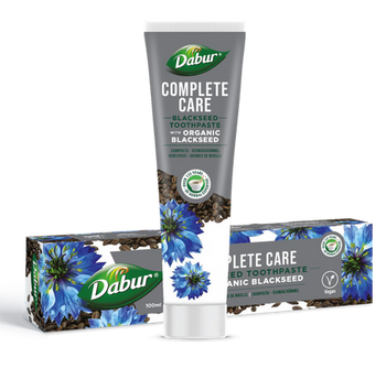 PASTA DO ZĘBÓW KOMPLEKSOWA PIELĘGNACJA Z CZARNUSZKĄ BEZ FLUORU 100 ml - DABUR