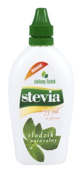 STEVIA W PŁYNIE 75 ml - ZIELONY LISTEK