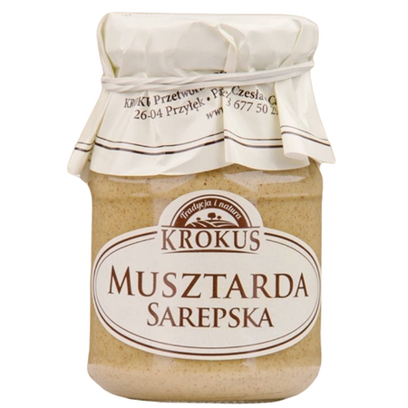 MUSZTARDA SAREPSKA 185 g - KROKUS