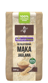 MĄKA JAGLANA BEZGLUTENOWA 500 g - NATURAVENA
