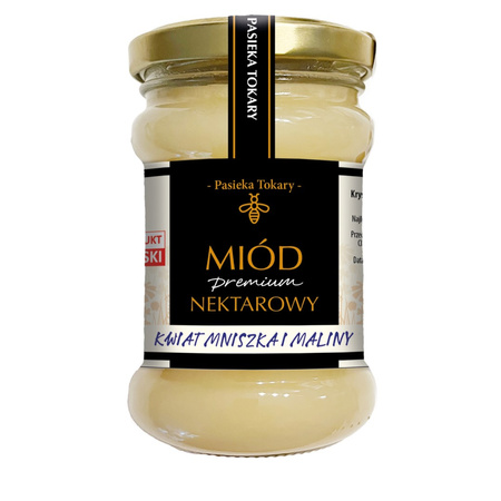 MIÓD WIELOKWIATOWY PREMIUM 400 g - PASIEKA TOKARY