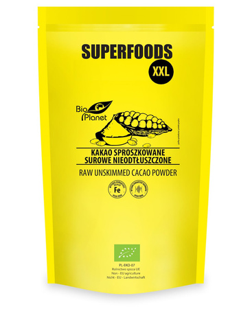 KAKAO SUROWE SPROSZKOWANE BIO 400 g - BIO PLANET