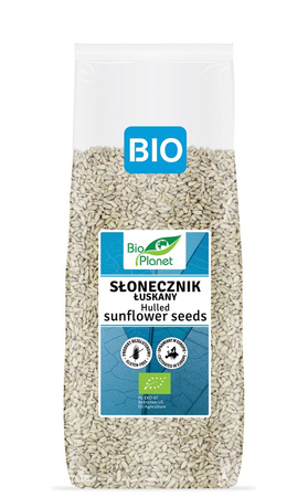 SŁONECZNIK ŁUSKANY BEZGLUTENOWY BIO 800 g - BIO PLANET