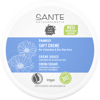 KREM DO TWARZY I CIAŁA FAMILY NAGIETEK I ALOES ECO 150 ml - SANTE