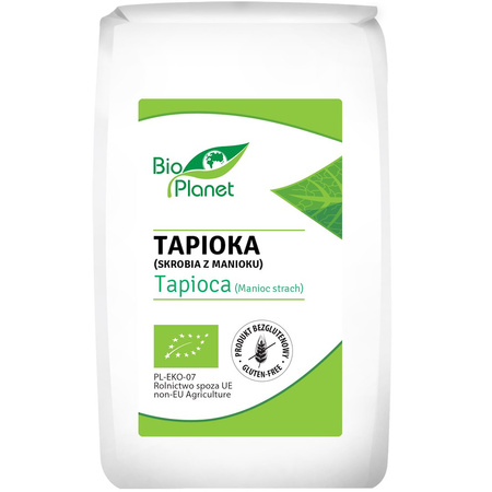 TAPIOKA (SKROBIA Z MANIOKU) BEZGLUTENOWA BIO 400 g - BIO PLANET