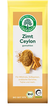 CYNAMON CEJLOŃSKI MIELONY BIO 50 g - LEBENSBAUM