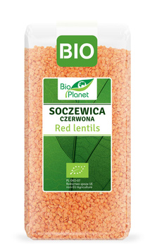 SOCZEWICA CZERWONA BIO 400 g - BIO PLANET