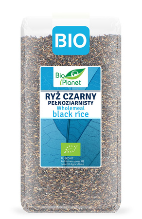 RYŻ CZARNY PEŁNOZIARNISTY BIO 500 g - BIO PLANET