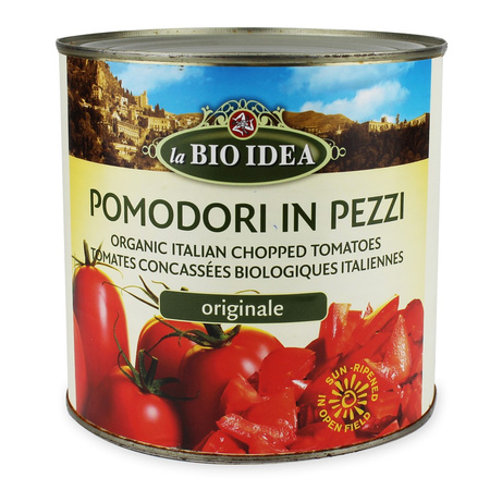 POMIDORY KROJONE BEZ SKÓRY BIO 2,5 kg - HORECA