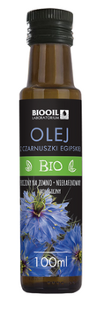 OLEJ Z CZARNUSZKI TŁOCZONY NA ZIMNO BIO 100 ml - BIOOIL