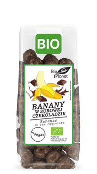 BANANY W SUROWEJ CZEKOLADZIE BIO 100 g - BIO PLANET