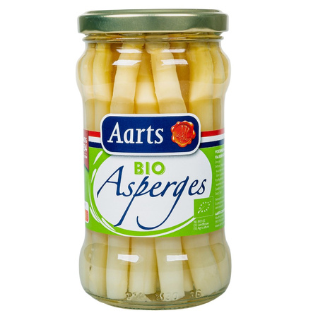 SZPARAGI BIAŁE W ZALEWIE BIO 280 g (160 g) (SŁOIK) - AARTS