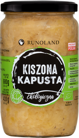 KAPUSTA KISZONA BIO 680 g (410 g) - RUNOLAND
