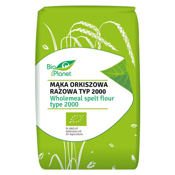 MĄKA ORKISZOWA RAZOWA TYP 2000 BIO 500 g - BIO PLANET
