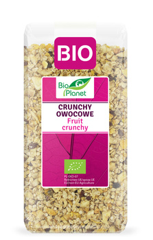 CRUNCHY OWOCOWE BIO 250 g - BIO PLANET