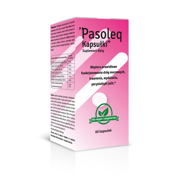 SUPLEMENT DIETY OCZYSZCZANIE 60 KAPSUŁEK - PASOLEQ