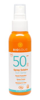 MLECZKO PRZECIWSŁONECZNE DO CIAŁA SPF 50+ W SPRAYU ECO 100 ml - BIOSOLIS (PRODUKT SEZONOWY)