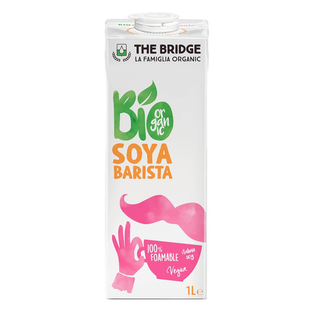 NAPÓJ SOJOWY BARISTA BEZGLUTENOWY BIO 1 L - THE BRIDGE