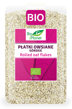 PŁATKI OWSIANE GÓRSKIE BIO 1 kg - BIO PLANET