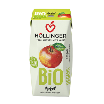 NEKTAR JABŁKOWY BEZ DODATKU CUKRÓW BIO 200 ml - HOLLINGER