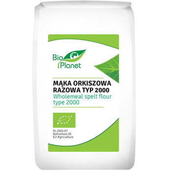 MĄKA ORKISZOWA RAZOWA TYP 2000 BIO 1 kg - BIO PLANET