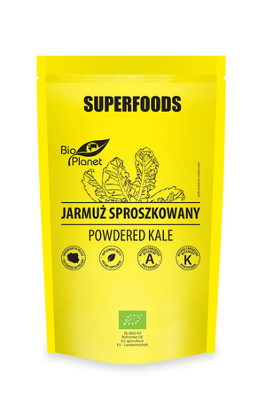 JARMUŻ SPROSZKOWANY BIO 125 g - BIO PLANET