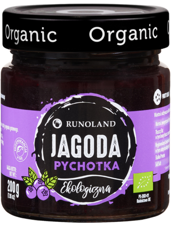 PYCHOTKA JAGODA BIO 200 g - RUNOLAND