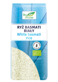 RYŻ BASMATI BIAŁY BEZGLUTENOWY BIO 500 g - BIO PLANET