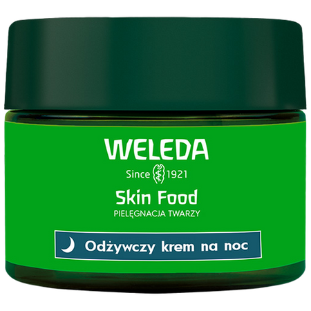 KREM DO TWARZY ODŻYWCZY NA NOC ECO 40 ml - WELEDA (SKIN FOOD)
