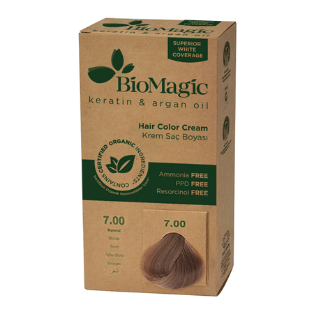 FARBA DO WŁOSÓW BLOND (7.00) 250 g - BIOMAGIC