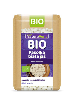 FASOLKA BIAŁA JAŚ BIO 400 g - NATURAVENA