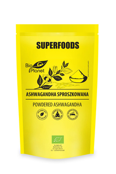 ASHWAGANDHA SPROSZKOWANA BIO 150 g - BIO PLANET