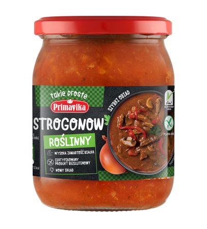 STROGONOW ROŚLINNY BEZGLUTENOWY 470 g - PRIMAVIKA