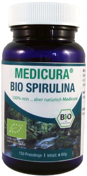 SPIRULINA BIO 150 TABLETEK - MEDICURA