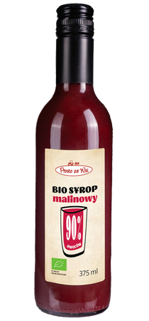 SYROP MALINOWY BIO 375 ml - PROSTO ZE WSI