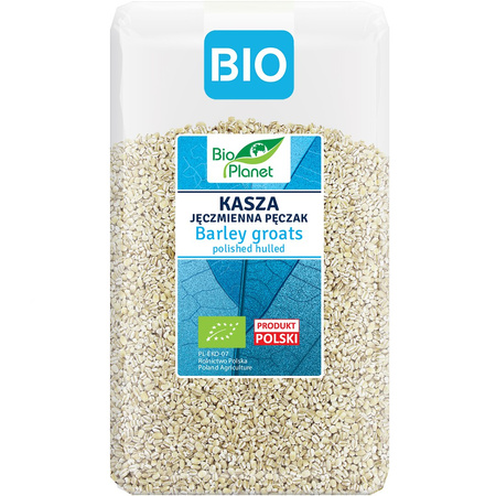 KASZA JĘCZMIENNA PĘCZAK BIO 1 kg - BIO PLANET
