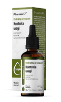EKSTRAKTY W KROPLACH NA KONTROLĘ WAGI BEZGLUTENOWE 30 ml - PHARMOVIT (CLEAN LABEL)