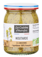 MUSZTARDA FRANCUSKA BIO 210 g - LA CUISINE D AUTREFOIS