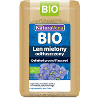 LEN MIELONY ODTŁUSZCZONY BIO 200 g - NATURAVENA