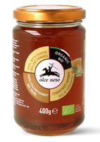 MIÓD KASZTANOWY BIO 400 g - ALCE NERO