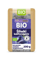 ŚLIWKI KALIFORNIJSKIE SUSZONE BEZGLUTENOWE BIO 200 g - NATURAVENA
