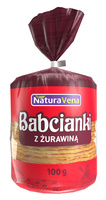 BABCIANKI Z ŻURAWINĄ 100 g - NATURAVENA