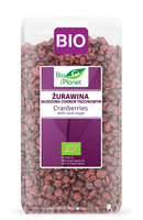 ŻURAWINA SŁODZONA CUKREM TRZCINOWYM BIO 1 kg - BIO PLANET