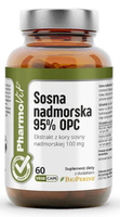 SOSNA NADMORSKA EKSTRAKT (100 mg) BEZGLUTENOWY 60 KAPSUŁEK - PHARMOVIT (CLEAN LABEL)