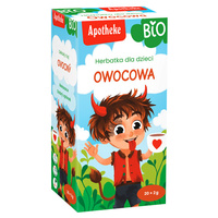 HERBATKA DLA DZIECI - OWOCOWA BIO (20 x 2 g) 40 g - APOTHEKE